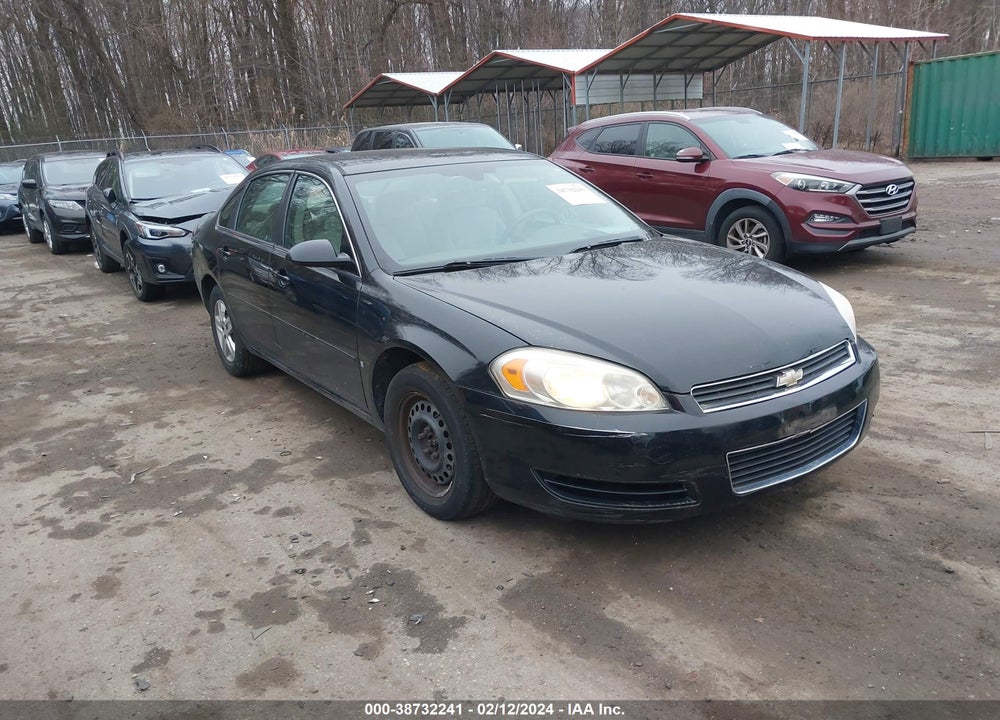 2007 CHEVROLET IMPALA LS VIN: 2G1WB58K179403887