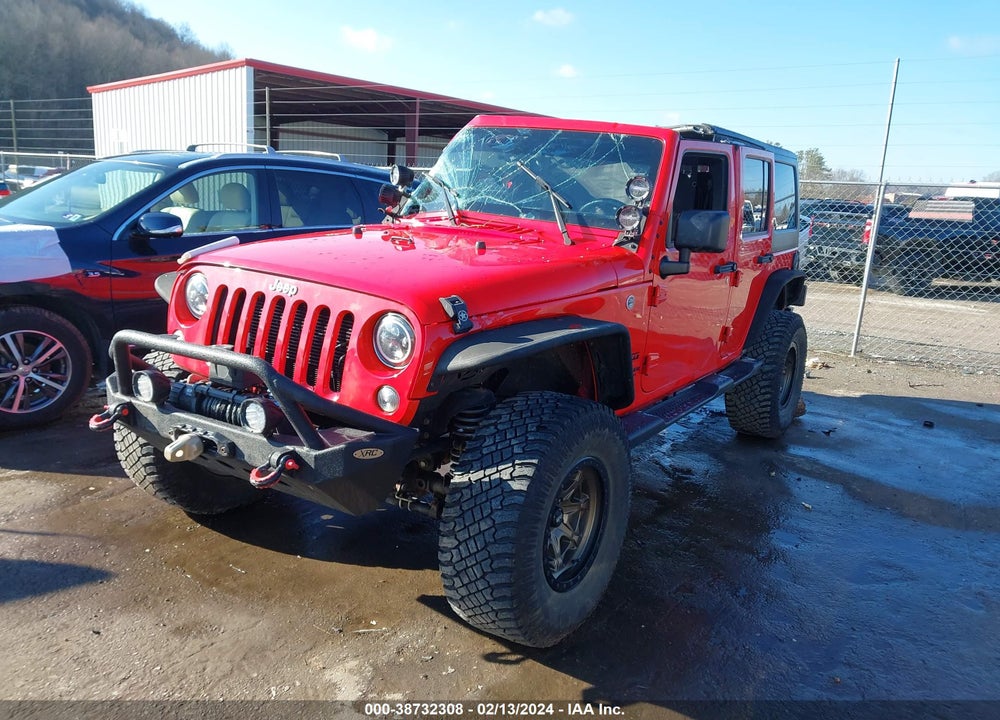 2017 JEEP WRANGLER UNLIMITED SPORT 4X4 VIN: 1C4BJWDG2HL720426