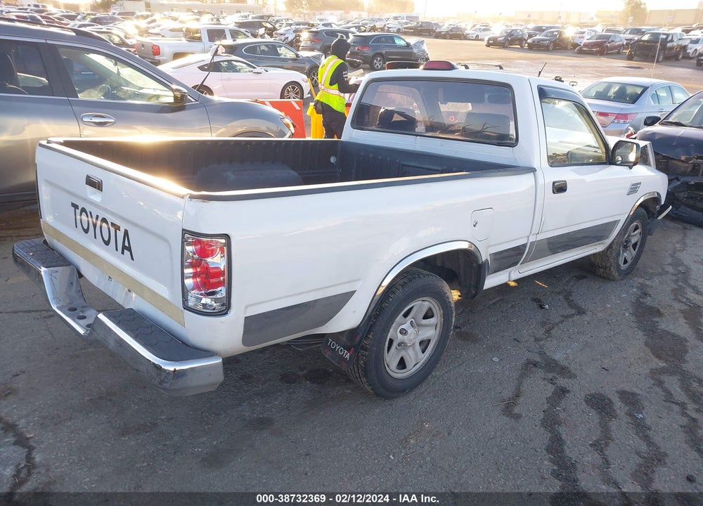 1994 TOYOTA PICKUP 1/2 TON SHORT WHLBASE STB VIN: 4TARN81A1RZ294320