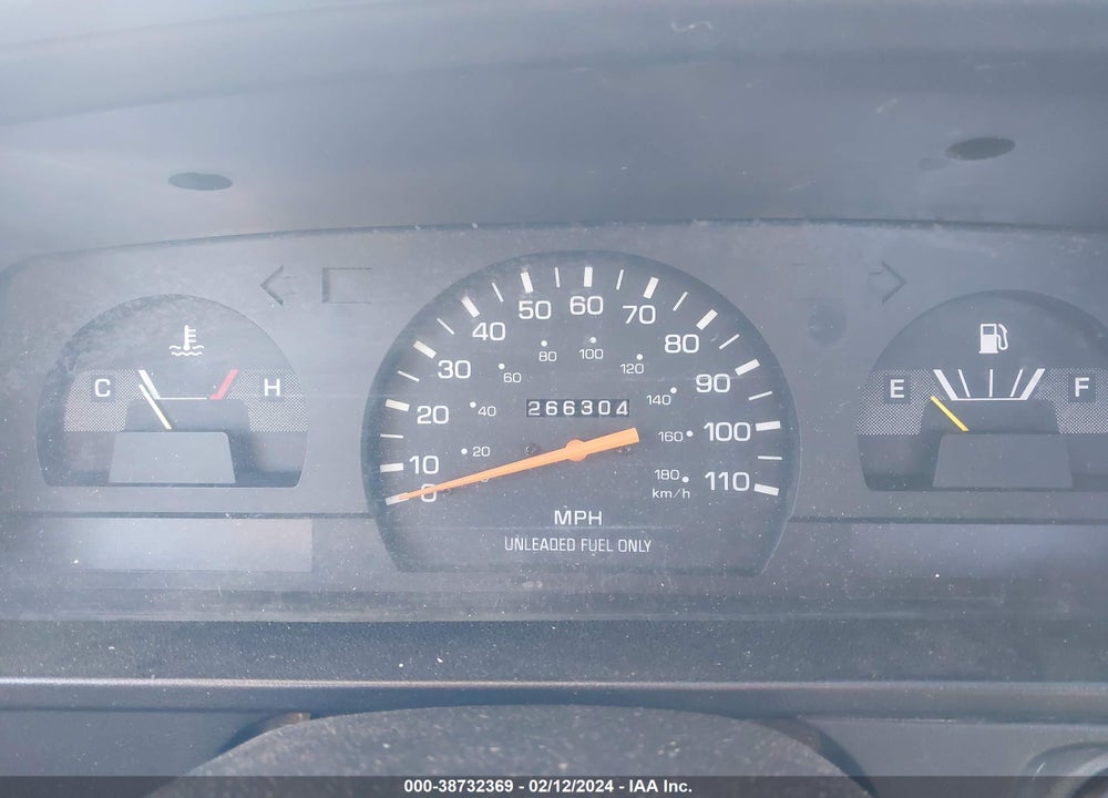 1994 TOYOTA PICKUP 1/2 TON SHORT WHLBASE STB VIN: 4TARN81A1RZ294320