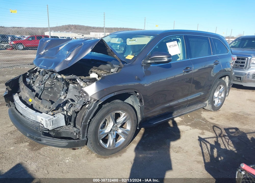 2014 TOYOTA HIGHLANDER LIMITED V6 VIN: 5TDYKRFH4ES013210