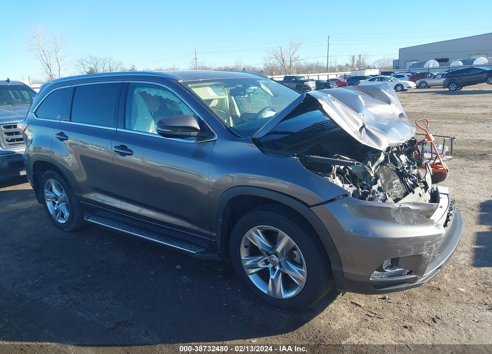 2014 TOYOTA HIGHLANDER LIMITED V6 VIN: 5TDYKRFH4ES013210