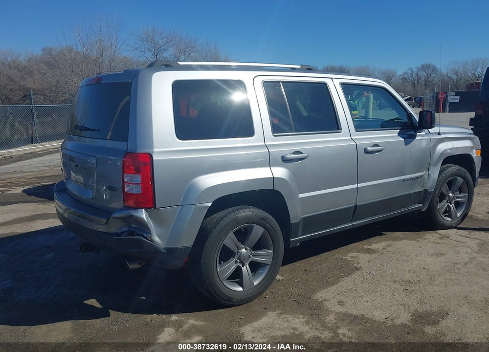2016 JEEP PATRIOT SPORT SE VIN: 1C4NJRBB1GD805840