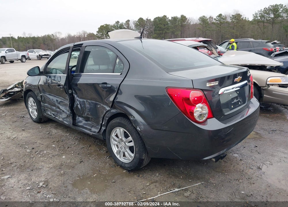 2013 CHEVROLET SONIC LT AUTO VIN: 1G1JC5SB5D4181630
