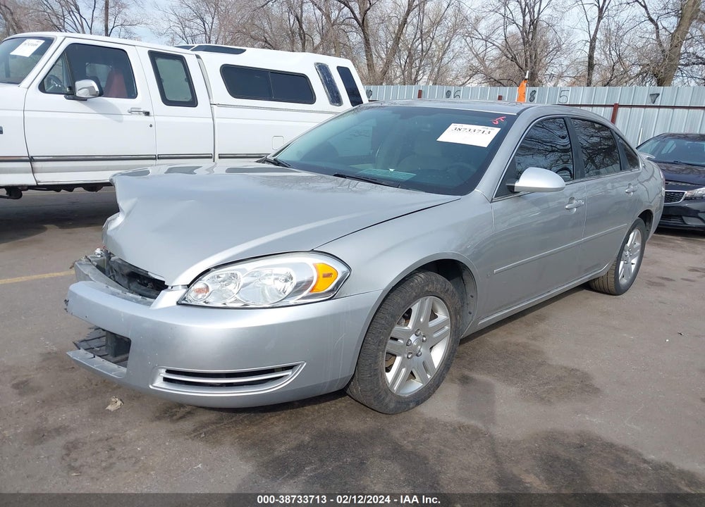 2008 CHEVROLET IMPALA LT VIN: 2G1WT58N889104566