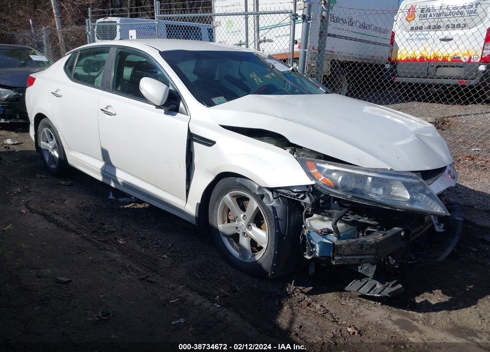 2014 KIA OPTIMA LX VIN: KNAGM4A76E5521673