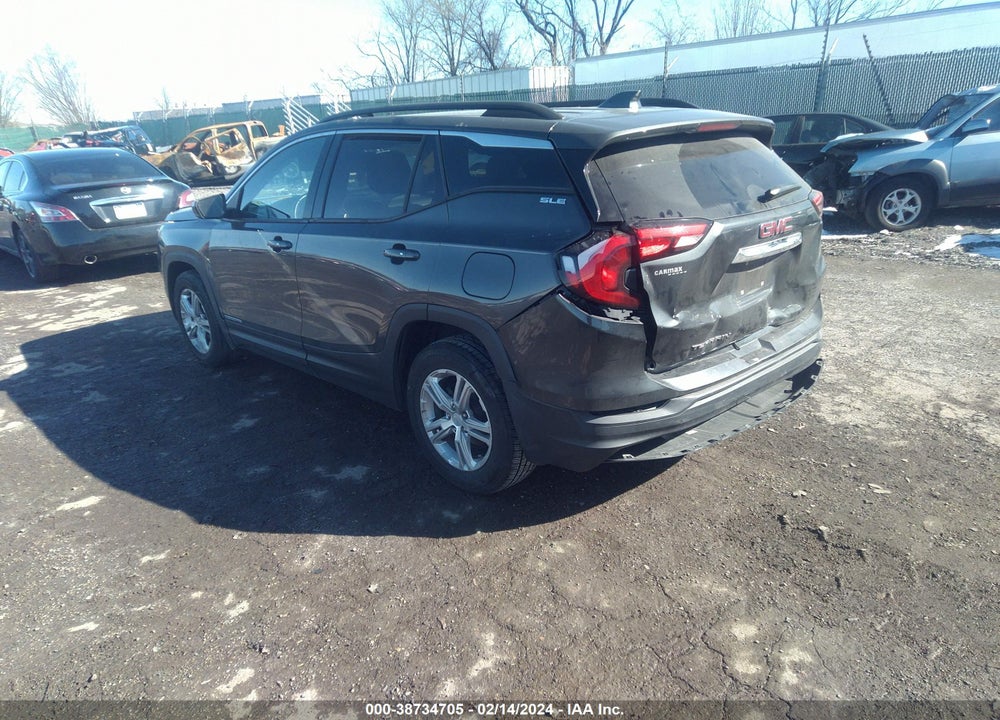 2018 GMC TERRAIN SLE VIN: 3GKALMEV0JL189622