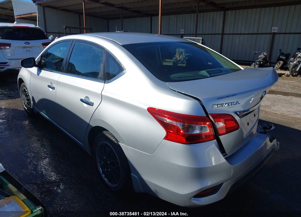 2018 NISSAN SENTRA S VIN: 3N1AB7AP2JY318473