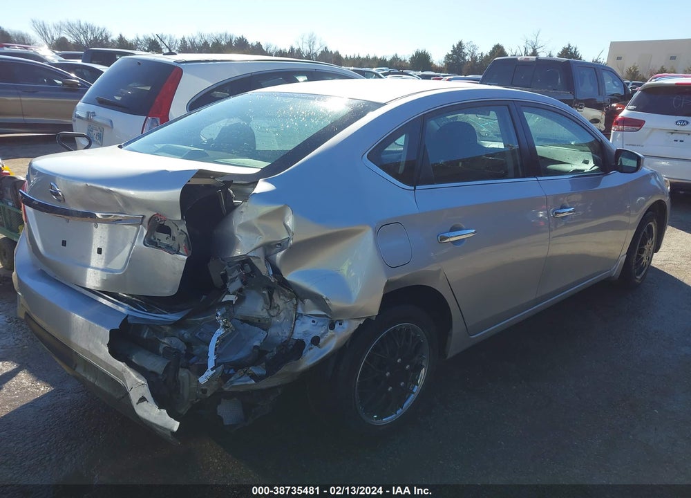 2018 NISSAN SENTRA S VIN: 3N1AB7AP2JY318473