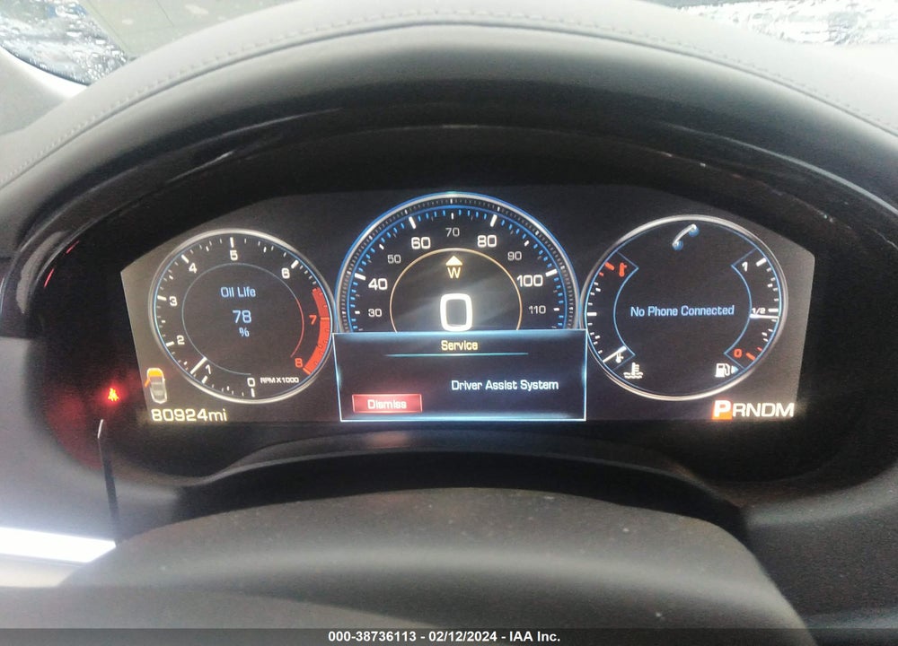 2013 CADILLAC XTS PLATINUM VIN: 2G61U5S33D9234743
