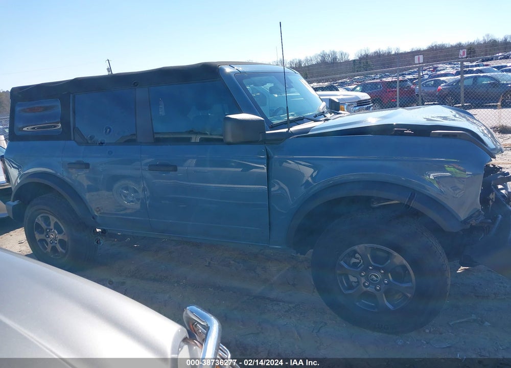 2022 FORD BRONCO BIG BEND VIN: 1FMDE5BH4NLA84537