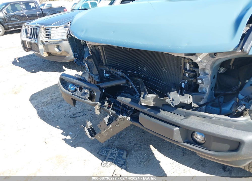 2022 FORD BRONCO BIG BEND VIN: 1FMDE5BH4NLA84537