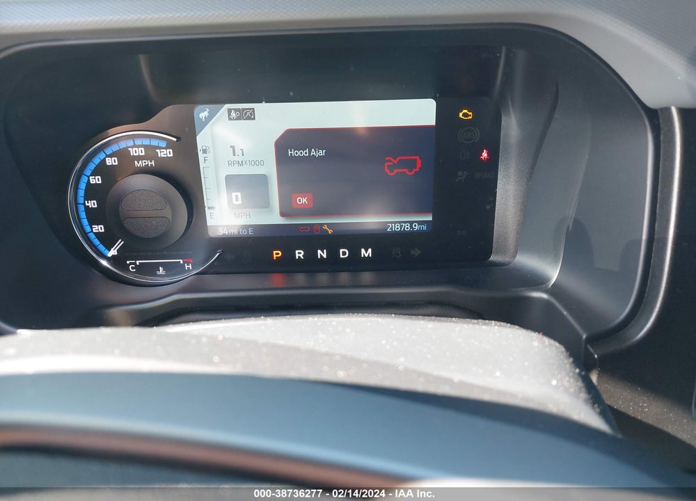 2022 FORD BRONCO BIG BEND VIN: 1FMDE5BH4NLA84537