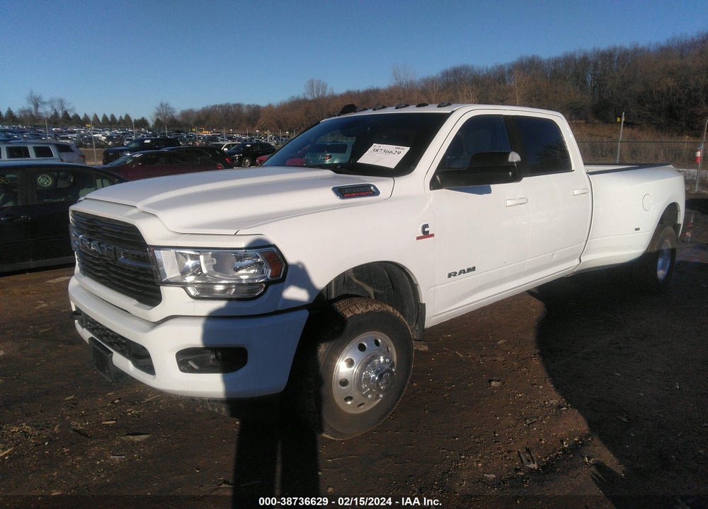 2021 RAM 3500 BIG HORN  4X4 8' BOX VIN: 3C63RRHL4MG668141