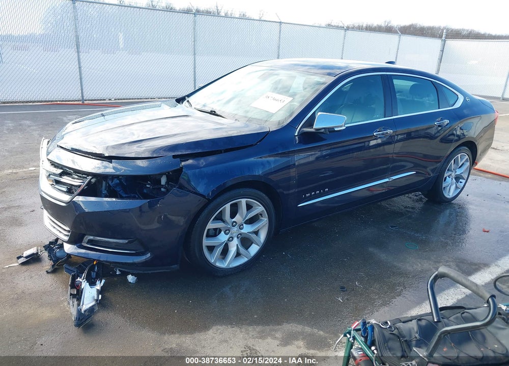 2018 CHEVROLET IMPALA 2LZ VIN: 2G1125S34J9122430