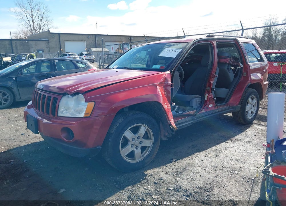 2006 JEEP GRAND CHEROKEE LAREDO VIN: 1J4GR48K36C334512