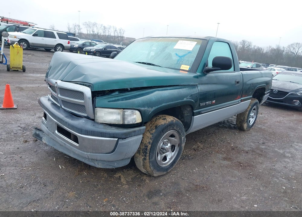 2000 DODGE RAM 1500 ST/WS VIN: 1B7HC16X3YS509942