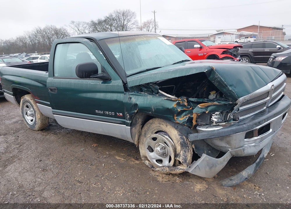 2000 DODGE RAM 1500 ST/WS VIN: 1B7HC16X3YS509942