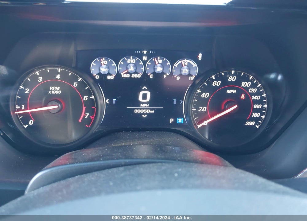 2020 CHEVROLET CAMARO RWD 2SS VIN: 1G1FH1R78L0121901