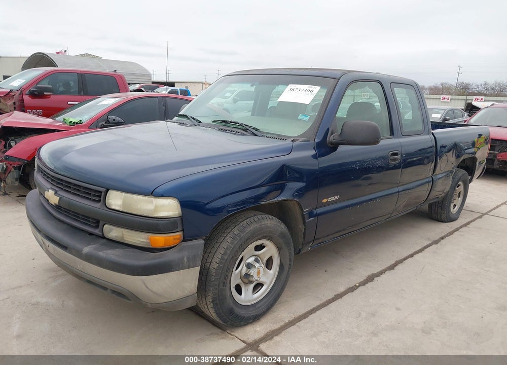 2002 CHEVROLET SILVERADO 1500 VIN: 1GCEC19W02Z117442