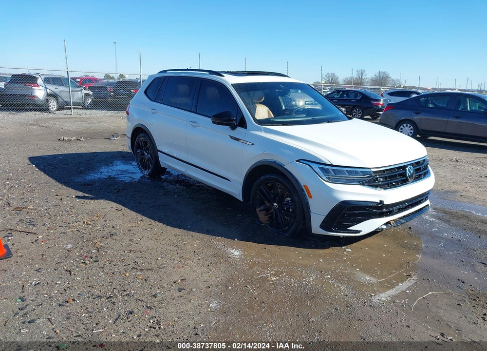2022 VOLKSWAGEN TIGUAN 2.0T SE R-LINE BLACK VIN: 3VVCB7AX3NM101177