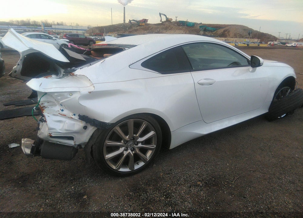 2015 LEXUS RC 350 VIN: JTHSE5BC4F5001161