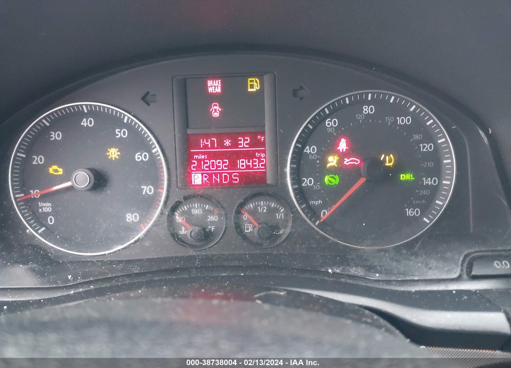 2009 VOLKSWAGEN JETTA SE VIN: 3VWRZ71K59M086984