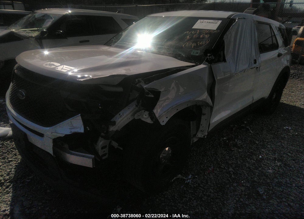 2021 FORD POLICE INTERCEPTOR UTILITY VIN: 1FM5K8AB5MGA73081