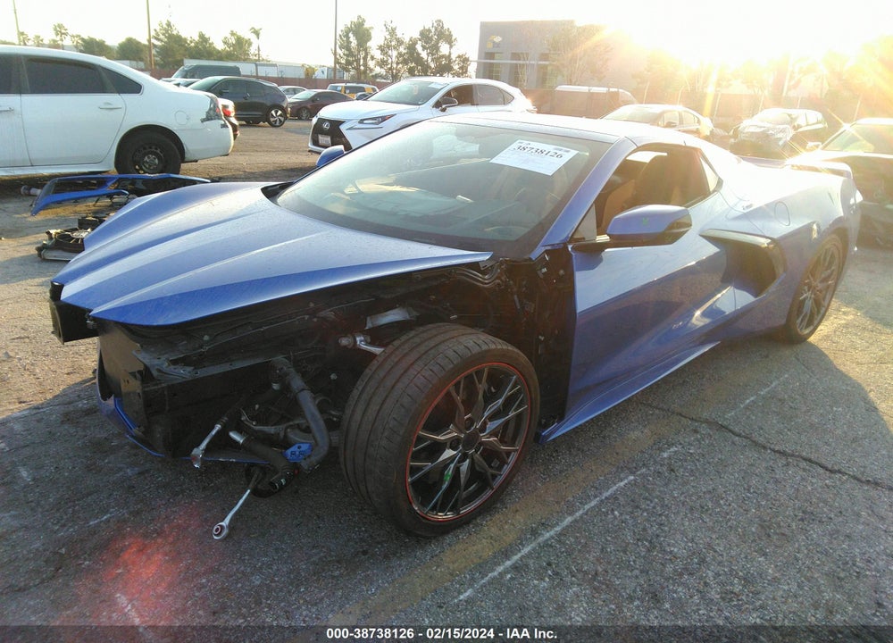 2023 CHEVROLET CORVETTE STINGRAY RWD 2LT VIN: 1G1YB3D42P5122876