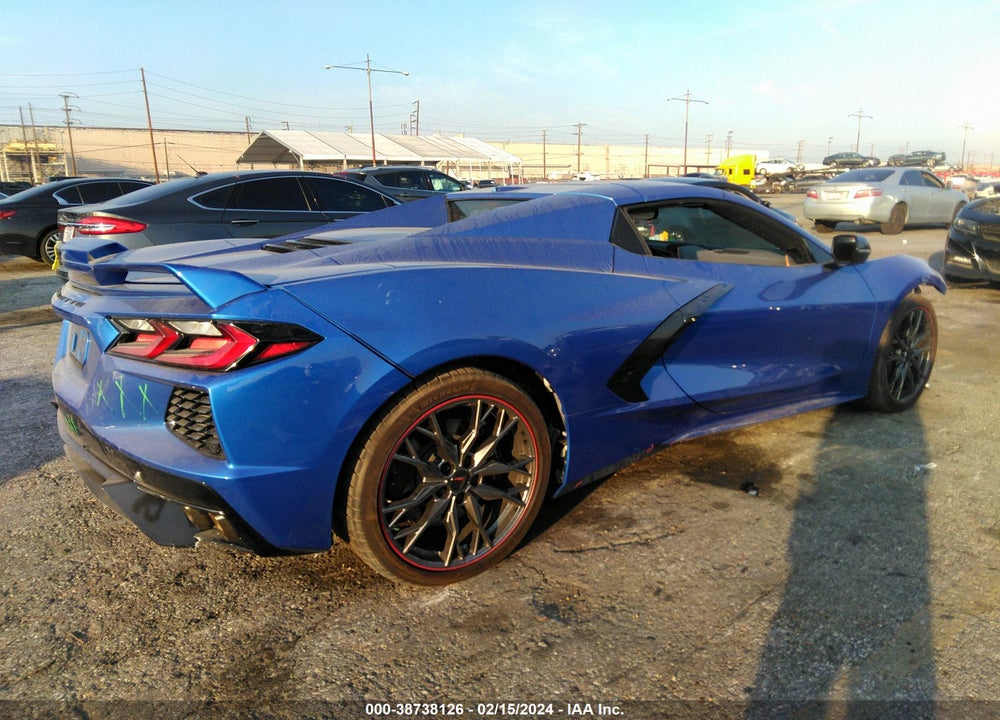 2023 CHEVROLET CORVETTE STINGRAY RWD 2LT VIN: 1G1YB3D42P5122876