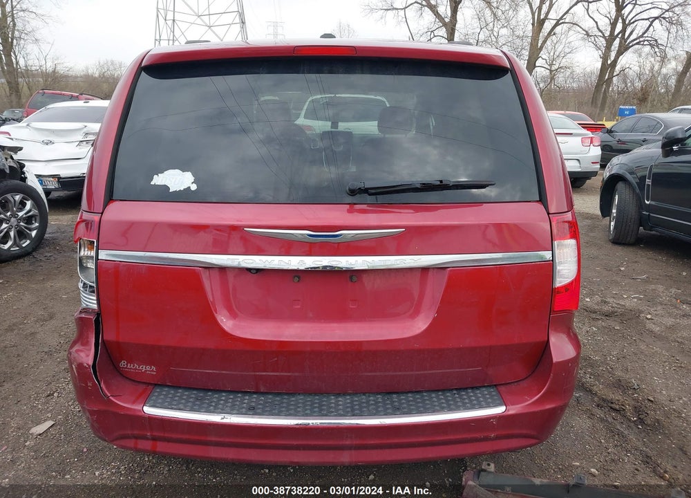 2012 CHRYSLER TOWN & COUNTRY TOURING VIN: 2C4RC1BG7CR387851