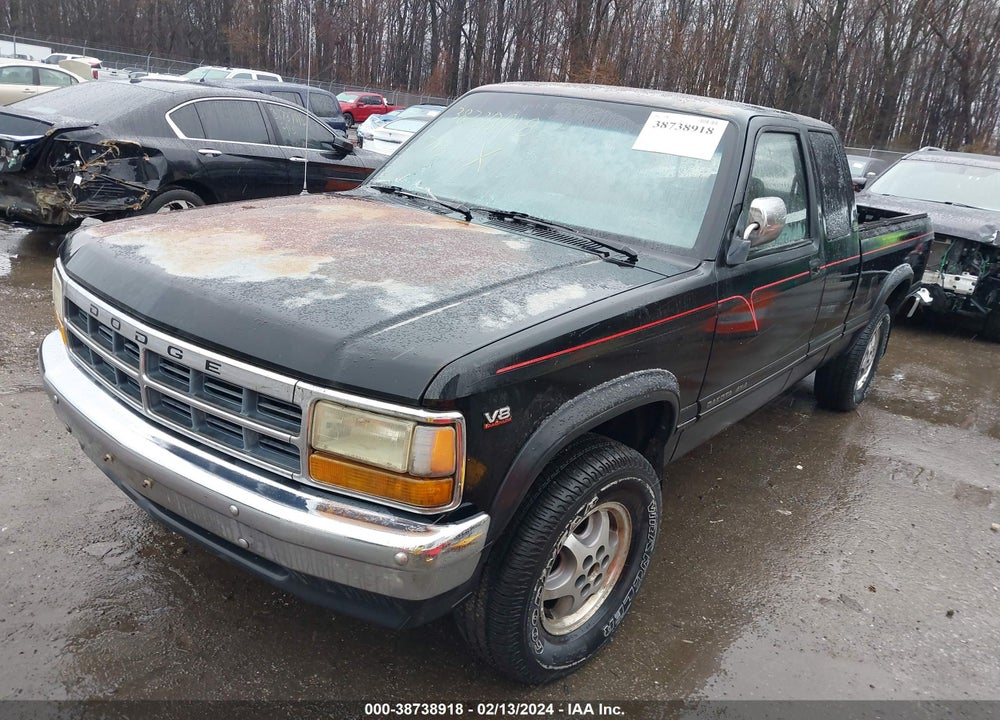 1996 DODGE DAKOTA VIN: 1B7GG23Y7TS554930