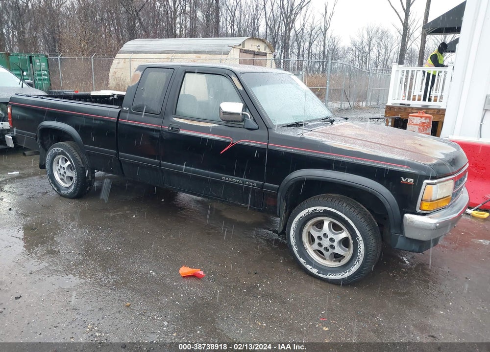 1996 DODGE DAKOTA VIN: 1B7GG23Y7TS554930