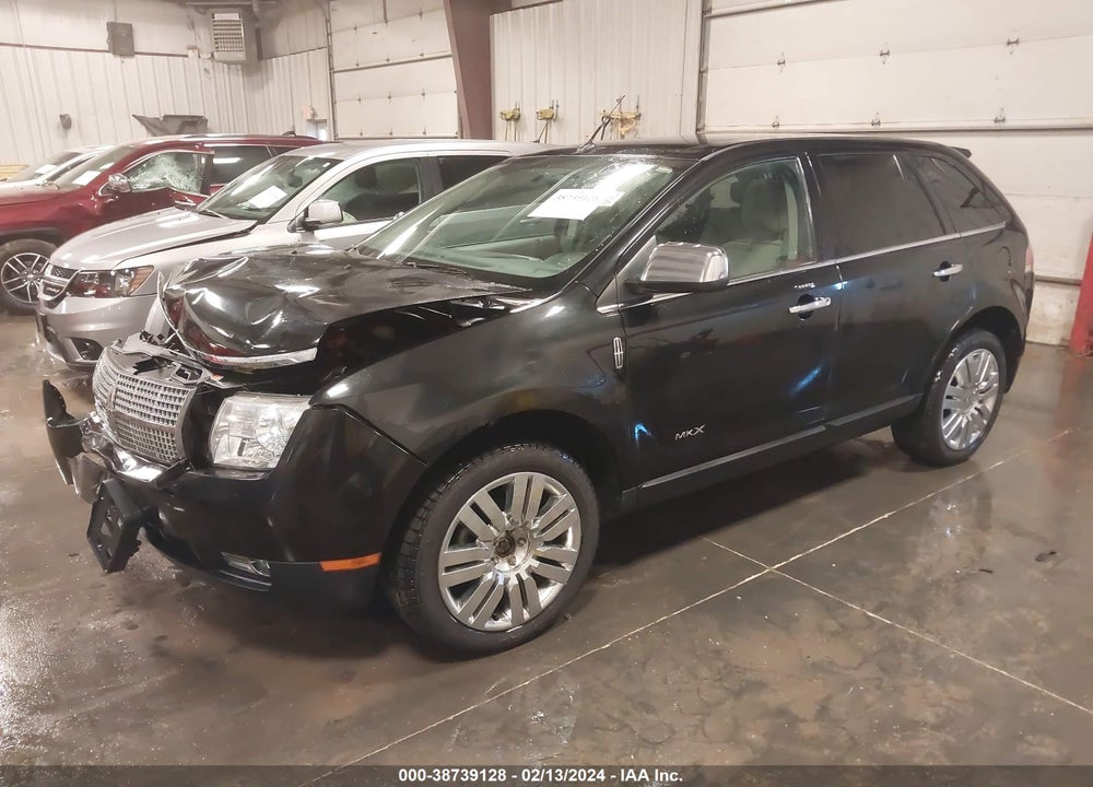2010 LINCOLN MKX VIN: 2LMDJ8JC7ABJ25843