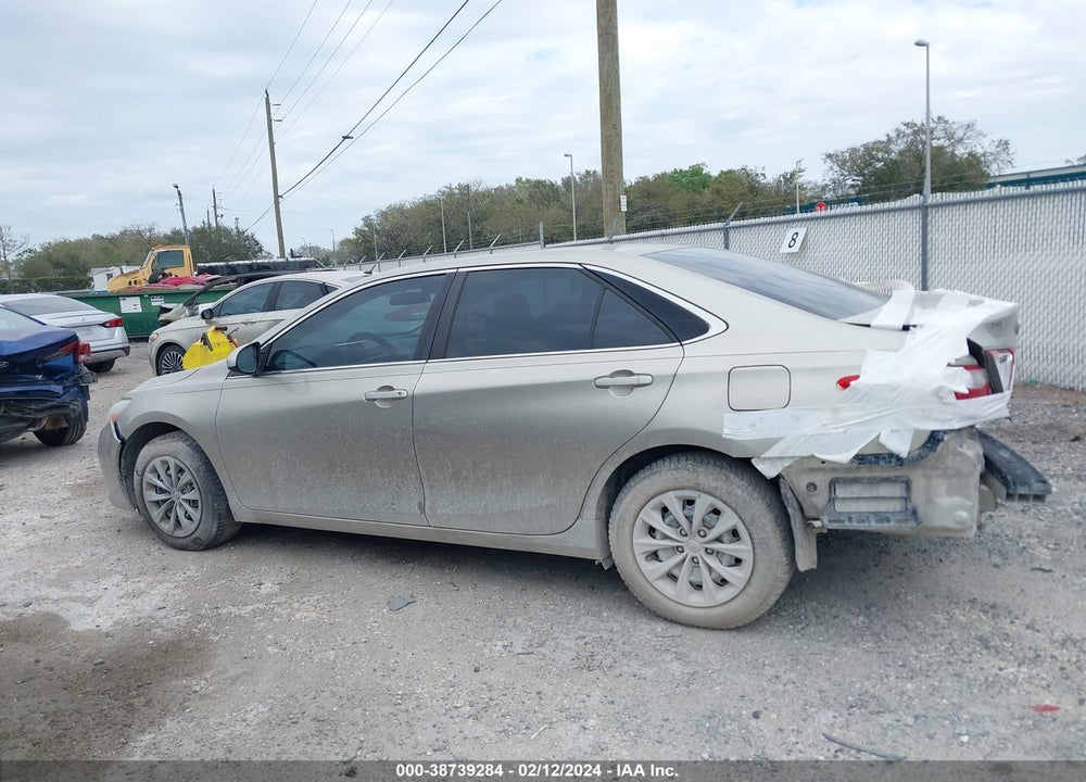 2015 TOYOTA CAMRY LE VIN: 4T4BF1FK6FR492977