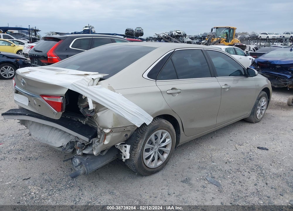2015 TOYOTA CAMRY LE VIN: 4T4BF1FK6FR492977