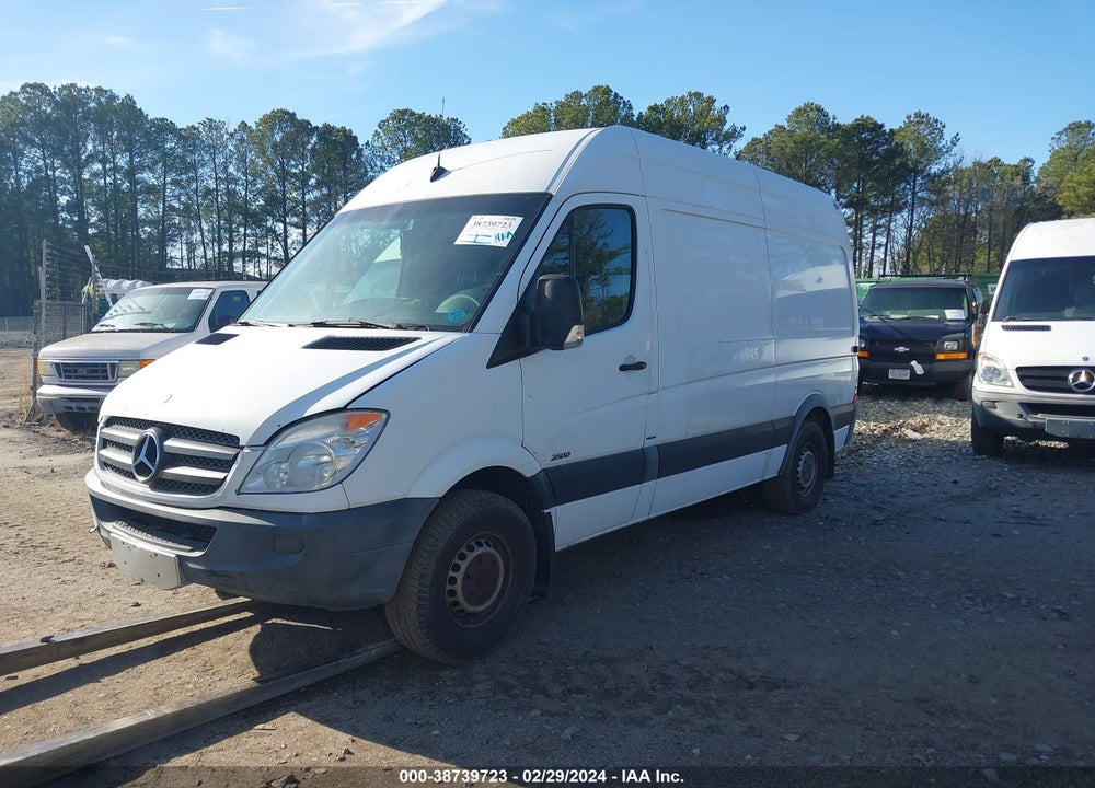 2013 MERCEDES-BENZ SPRINTER 2500 NORMAL ROOF VIN: WD3PE7CC3D5755046