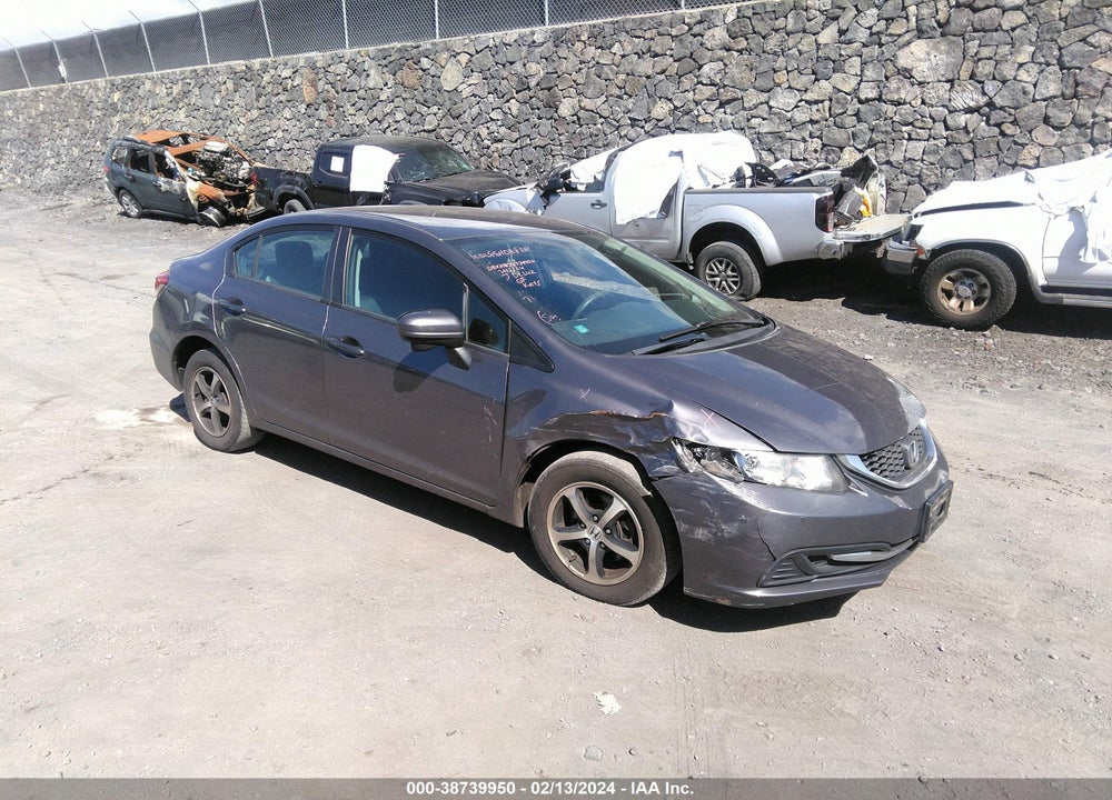2015 HONDA CIVIC SE VIN: 19XFB2F73FE035328
