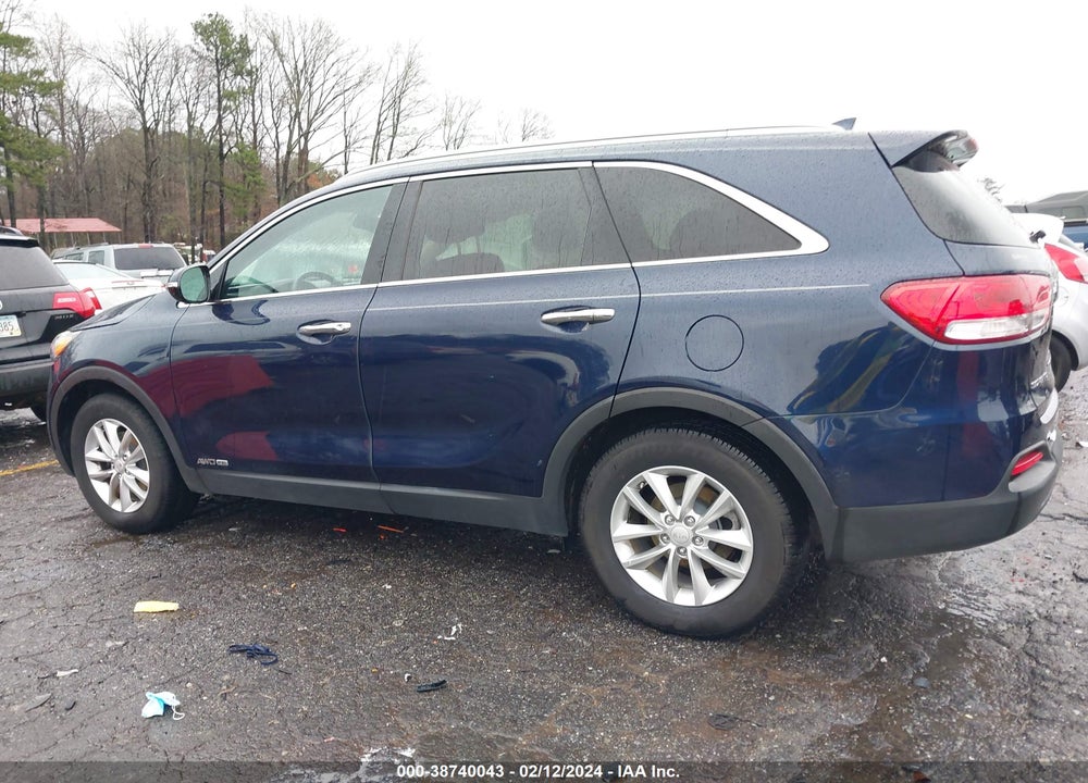 2016 KIA SORENTO 3.3L LX VIN: 5XYPGDA59GG084612