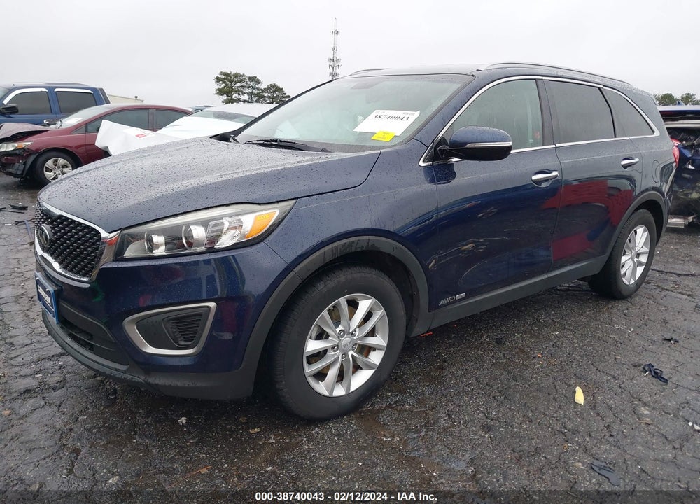 2016 KIA SORENTO 3.3L LX VIN: 5XYPGDA59GG084612