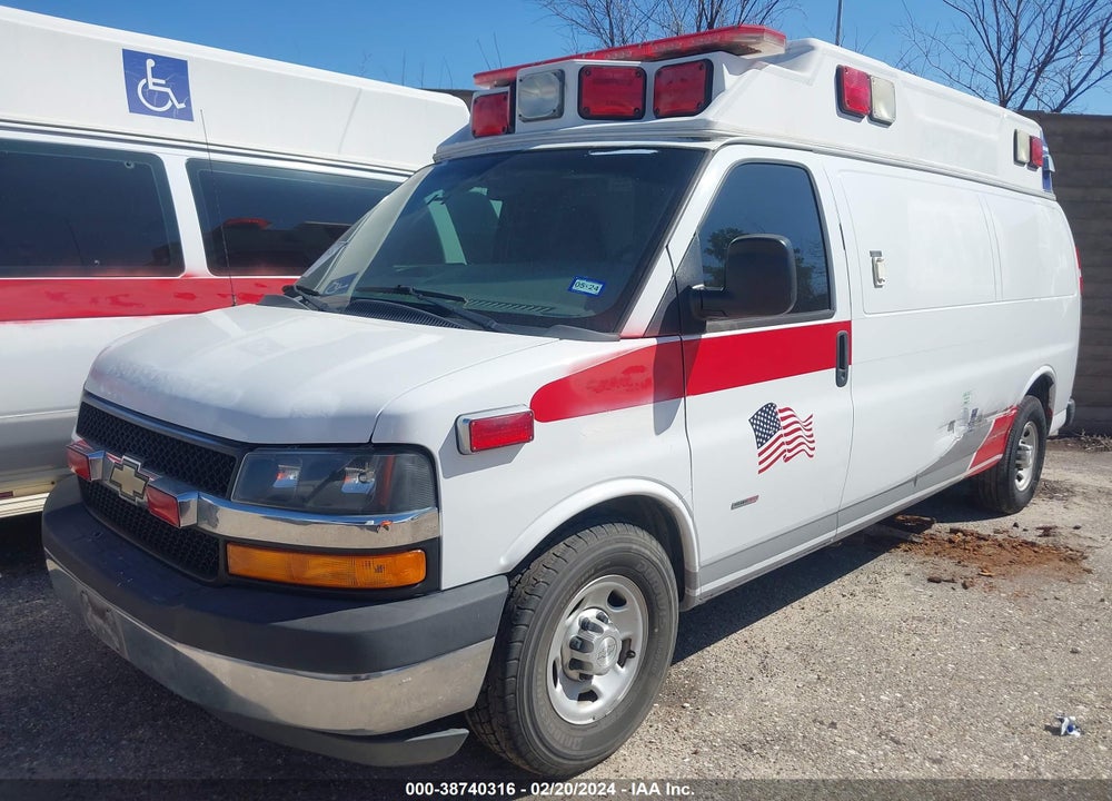 2016 CHEVROLET EXPRESS 3500 DIESEL VIN: 1GBZGHCL3G1137594