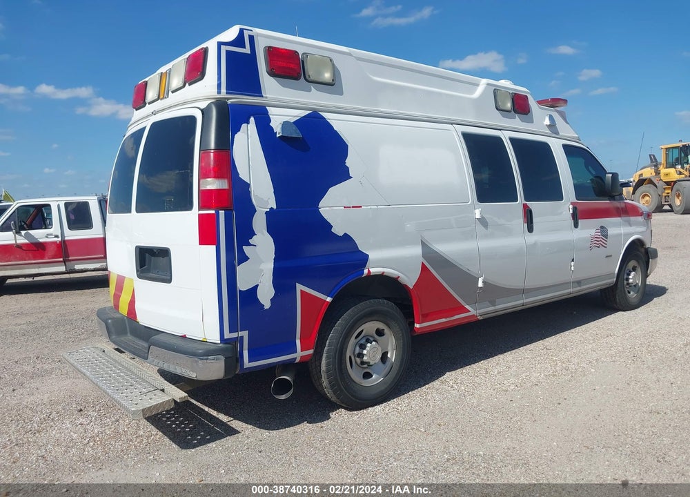 2016 CHEVROLET EXPRESS 3500 DIESEL VIN: 1GBZGHCL3G1137594
