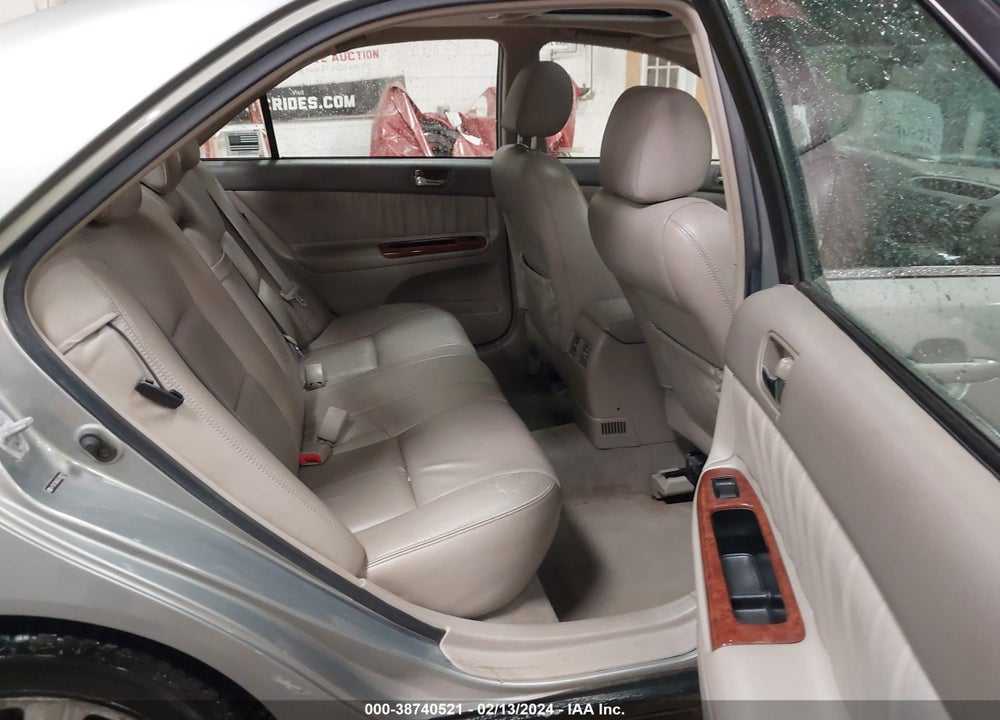 2005 TOYOTA CAMRY XLE V6 VIN: 4T1BF30K65U598911