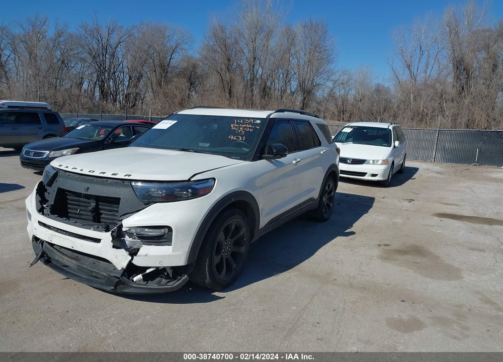 2020 FORD EXPLORER ST VIN: 1FM5K8GC0LGC89631