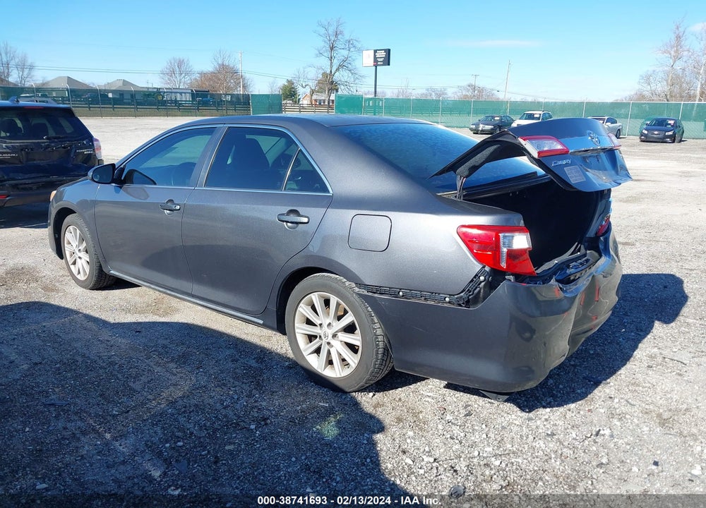 2012 TOYOTA CAMRY XLE VIN: 4T1BF1FK6CU117824