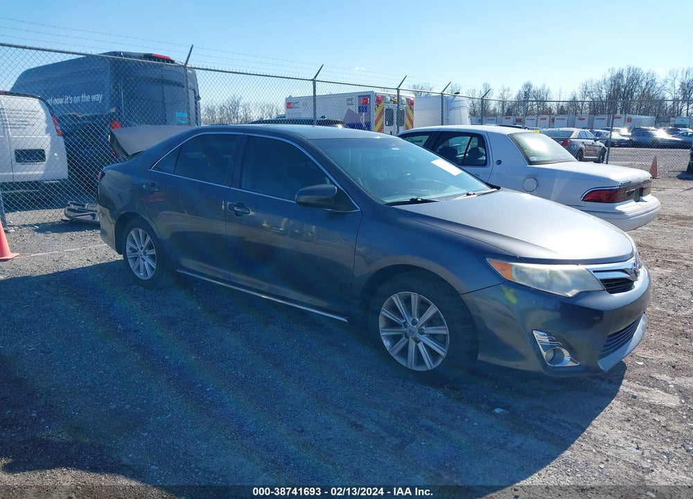2012 TOYOTA CAMRY XLE VIN: 4T1BF1FK6CU117824