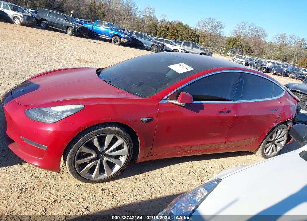 2018 TESLA MODEL 3 LONG RANGE/PERFORMANCE VIN: 5YJ3E1EB0JF187161