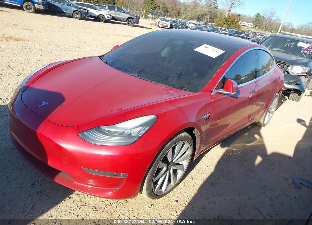 2018 TESLA MODEL 3 LONG RANGE/PERFORMANCE VIN: 5YJ3E1EB0JF187161