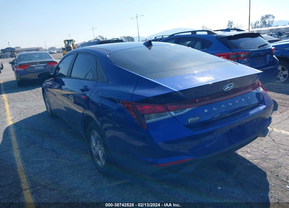 2021 HYUNDAI ELANTRA SE VIN: 5NPLL4AG5MH015450