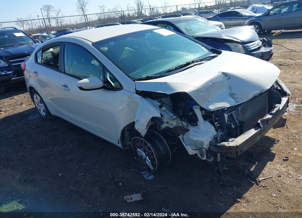 2014 KIA FORTE LX VIN: KNAFK4A68E5139282